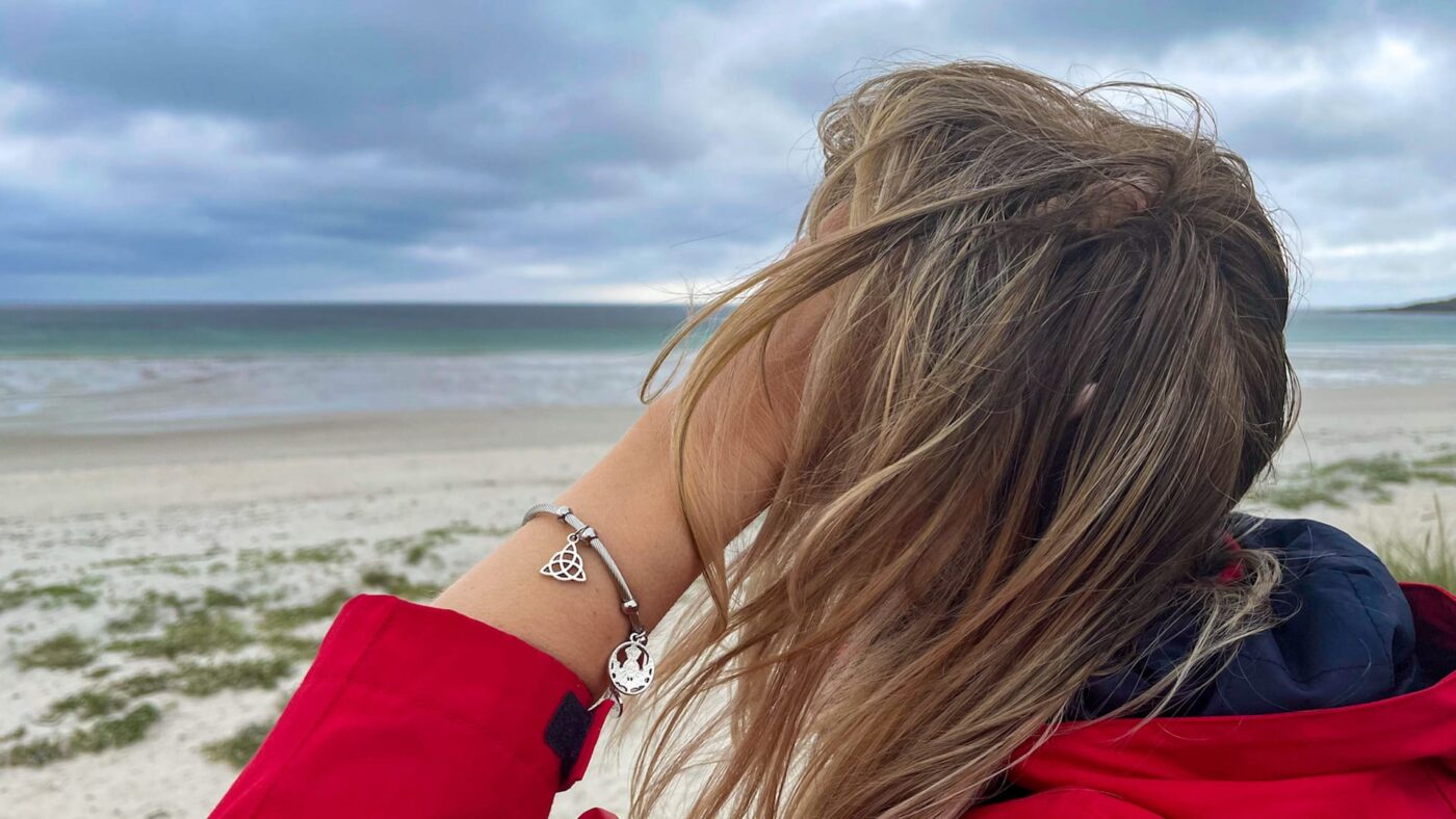 Scotlover Scozia bracciale spiaggia